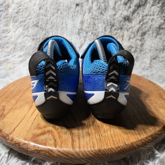 Shimano SH-TR9 Men Size 8 EU Blue 41.5 Triathlon Carbon Cycling 3 Bolt Road Shoe - Picture 2 of 10